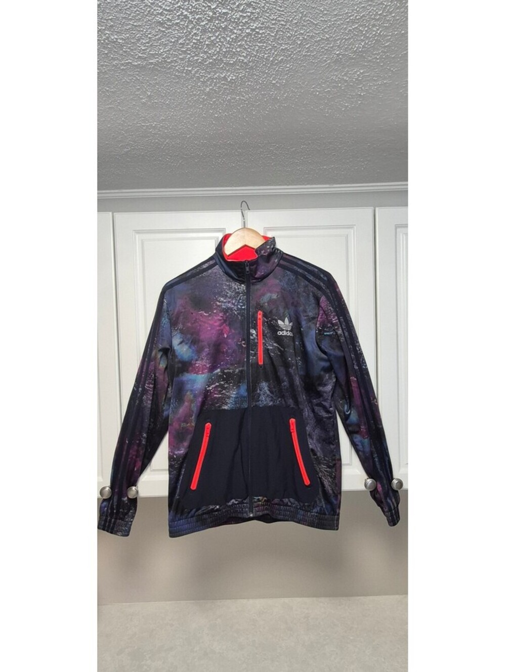 Adidas Originals Galaxy Print Track Jacket - Size L